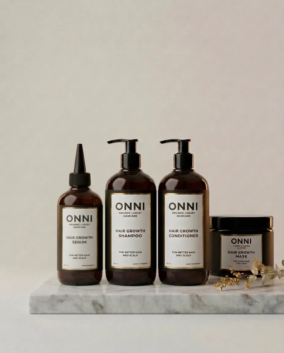 ONNI Set, Serum, Shampoo, Conditioner und Maske